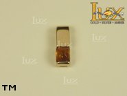Jewellery GOLD pendant.  Stone: amber. TAG: ; name: GP160; weight: 1.83g.